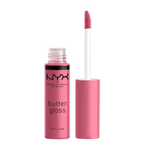 NYX Butter Gloss Creamy Lip Gloss - Angel Food Cake - 8ml
