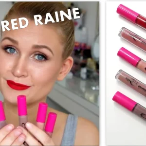 Coloured Raine Matte Lip Paint - Cranberry Crush - 4g