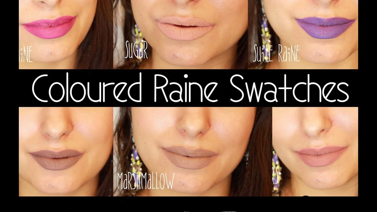 Coloured Raine Matte Lip Paint - Sorbet - 4g - Image 3