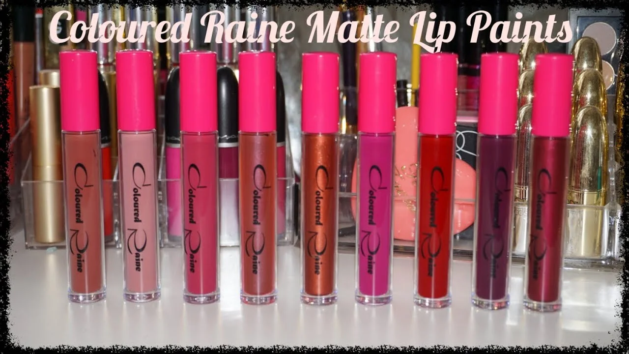 Coloured Raine Matte Lip Paint - Mary - 4g - Image 5