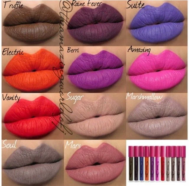 Coloured Raine Matte Lip Paint - Latte - 4g - Image 4