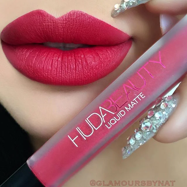 HudaBeauty Liquid Matte Lipstick - 1.9ml, Heart Breaker - Image 2