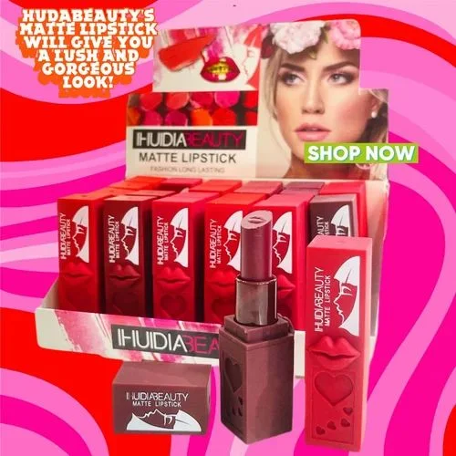 HudaBeauty Liquid Matte Lipstick - 1.9ml, Heart Breaker - Image 3