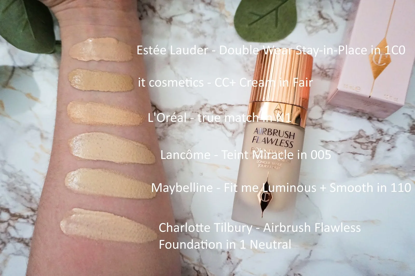 Charlotte tilbury Airbrush Flawless Foundation - 7 Warm - 30ml - Image 5