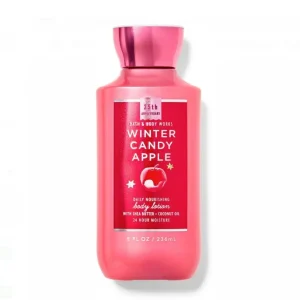 Bath & Body Works Body Lotion Shea Butter + Vitamin e - Winter Candy Apple - 236ML