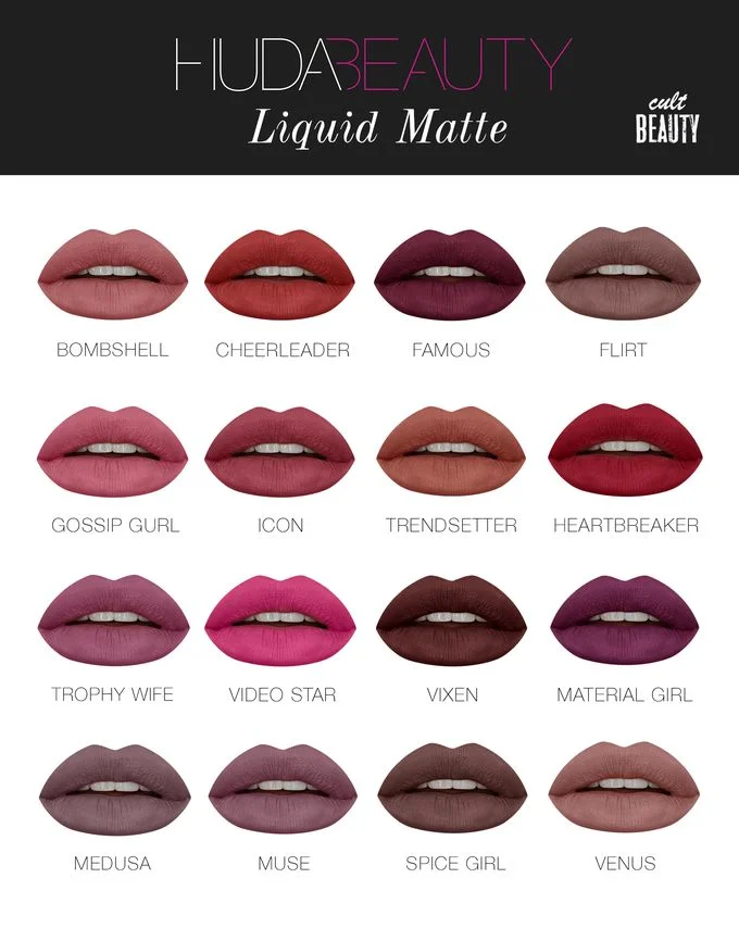 HudaBeauty Liquid Matte Lipstick - 5ml, Trophy Wife - Image 2