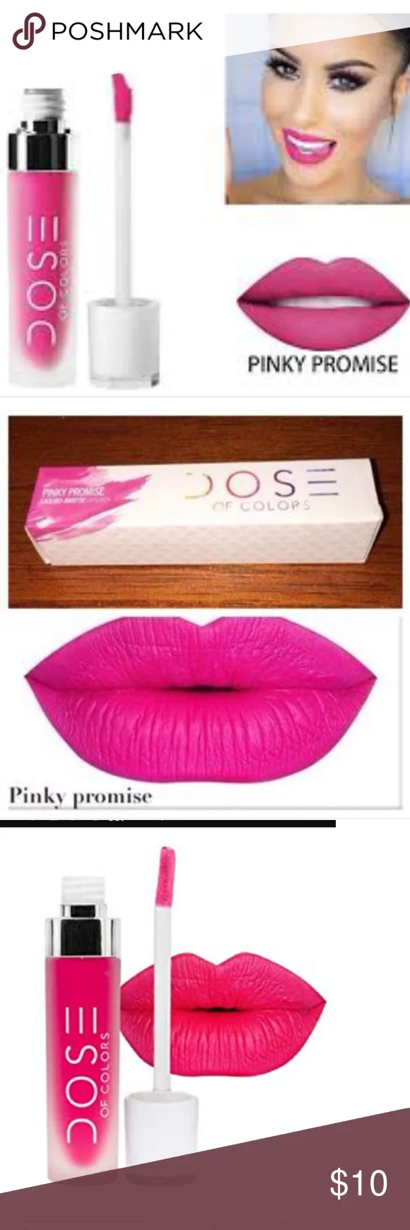 DOSE OF COLORS LIQUID MATTE LIPSTICK - Pinky promise - 4.5g - Image 2
