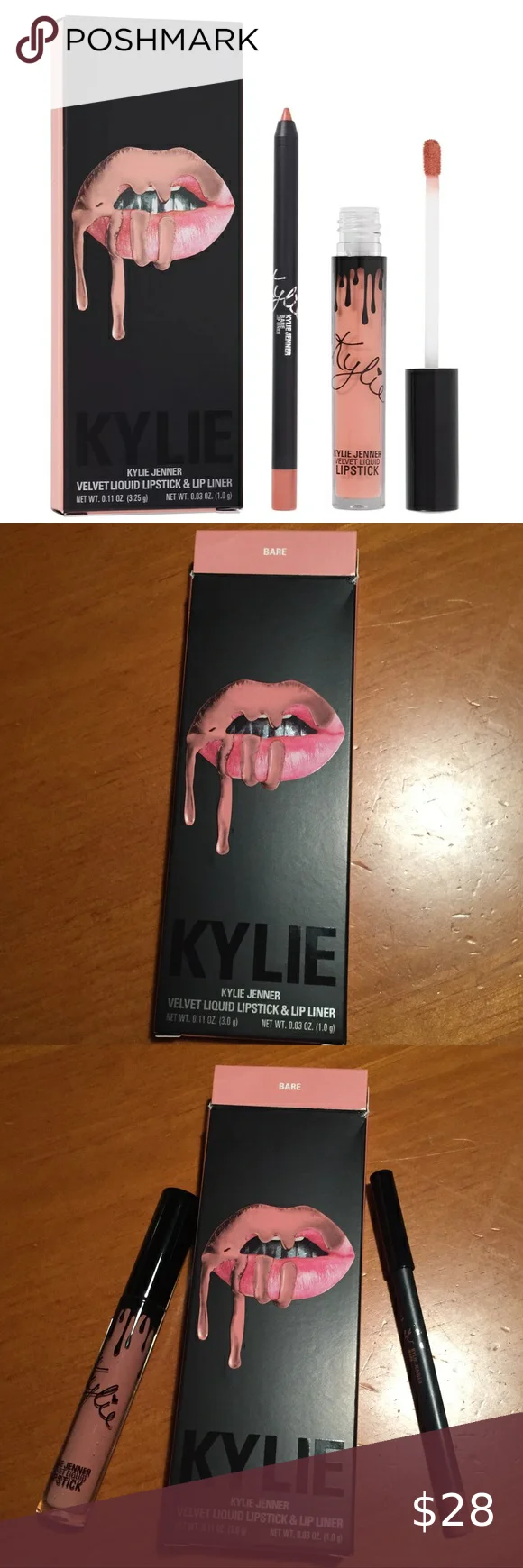 KYLIE Velvet liquid lipstick - Heat - 3.0g - Image 2