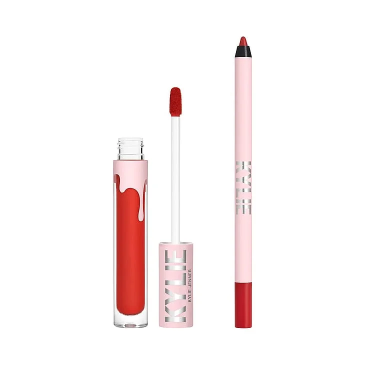 KYLIE Velvet liquid lipstick - Heat - 3.0g - Image 3
