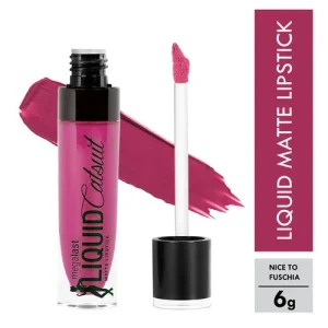 Wet n Wild Liquid Matte Lipstick - Nice To Fuchsia - 6g