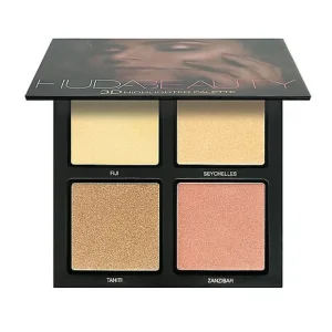 Huda Beauty 3D Cream and Powder Highlighter Palette - Golden Sands Edition - 31.5g