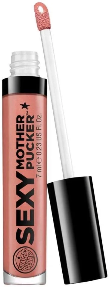 Soap & glory Sexy Mother Pucker Lip Plumping Gloss - Bare Enough - 7ml