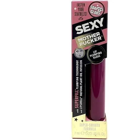 Soap & glory Sexy Mother Pucker Lip Plumping Gloss - Bare Enough - 7ml - Image 5