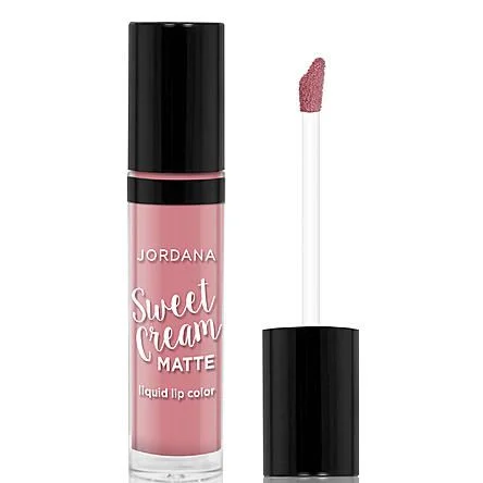 Jordana Cosmetics Sweet Cream Matte Liquid Lip - 26 -Currant Jam - 3g - Image 2