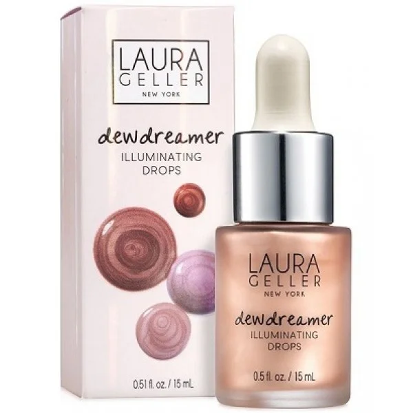 LAURA GELLER Dewdreamer Illuminating Drops - Gilded honey - 15ml - Image 2