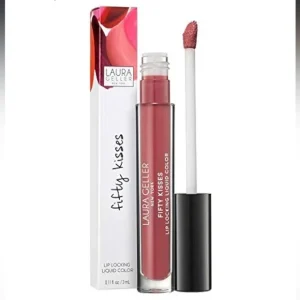LAURA GELLER Fifty Kisses Lip Locking Liquid Color - Ravishing rose - 3ml