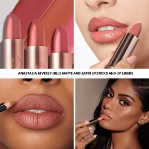 Anastasia Beverly Hills Matte Satin Lipstick - Latte - 3g