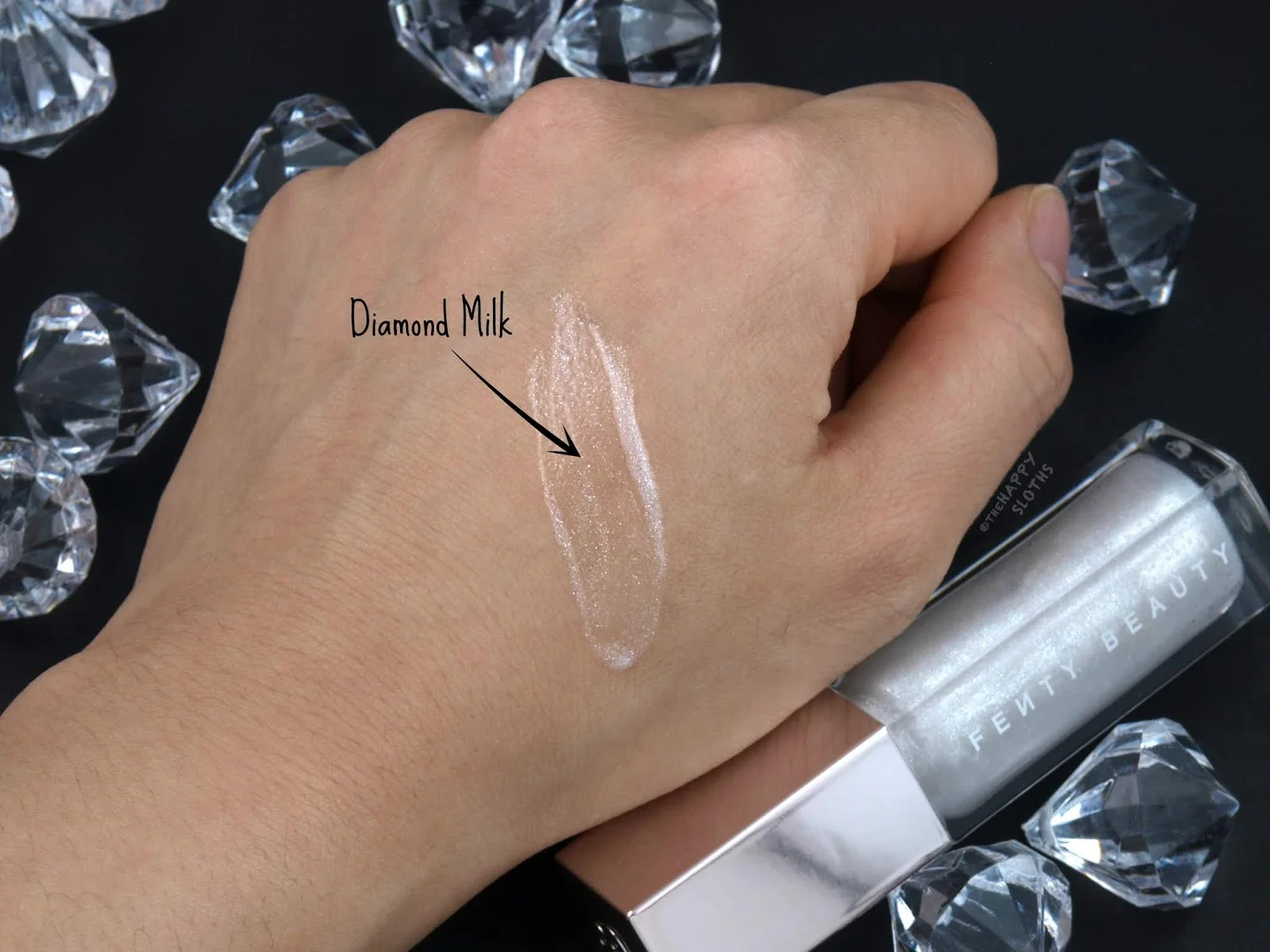 Fenty Beauty Gloss bomb Univershal lip Luminizer - Diamond Milk - 9ml - Image 4