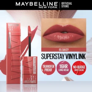 Maybelline New York Super Stay Vinyl Ink - Saucy 65 - 4.2ml