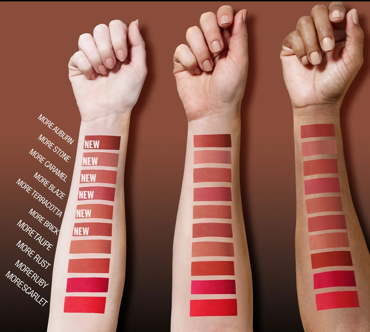 Maybelline Color Sensational Ultimatte Slim Lipstick Makeup - More Rust - 1.7g - Image 3