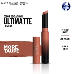 Maybelline Color Sensational Ultimatte Slim Lipstick Makeup - More Taupe - 1.7g