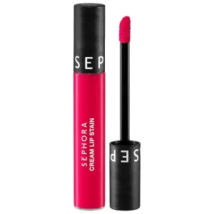 Sephora Cream Lip Stain 10HR Liquid Lipstick - Hot Hot Pink 126 - 5ml