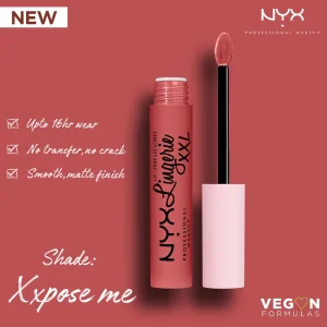 NYX Lip Lingerie XXL Matte Liquid Lipstick - 4ml - Xxpose Me