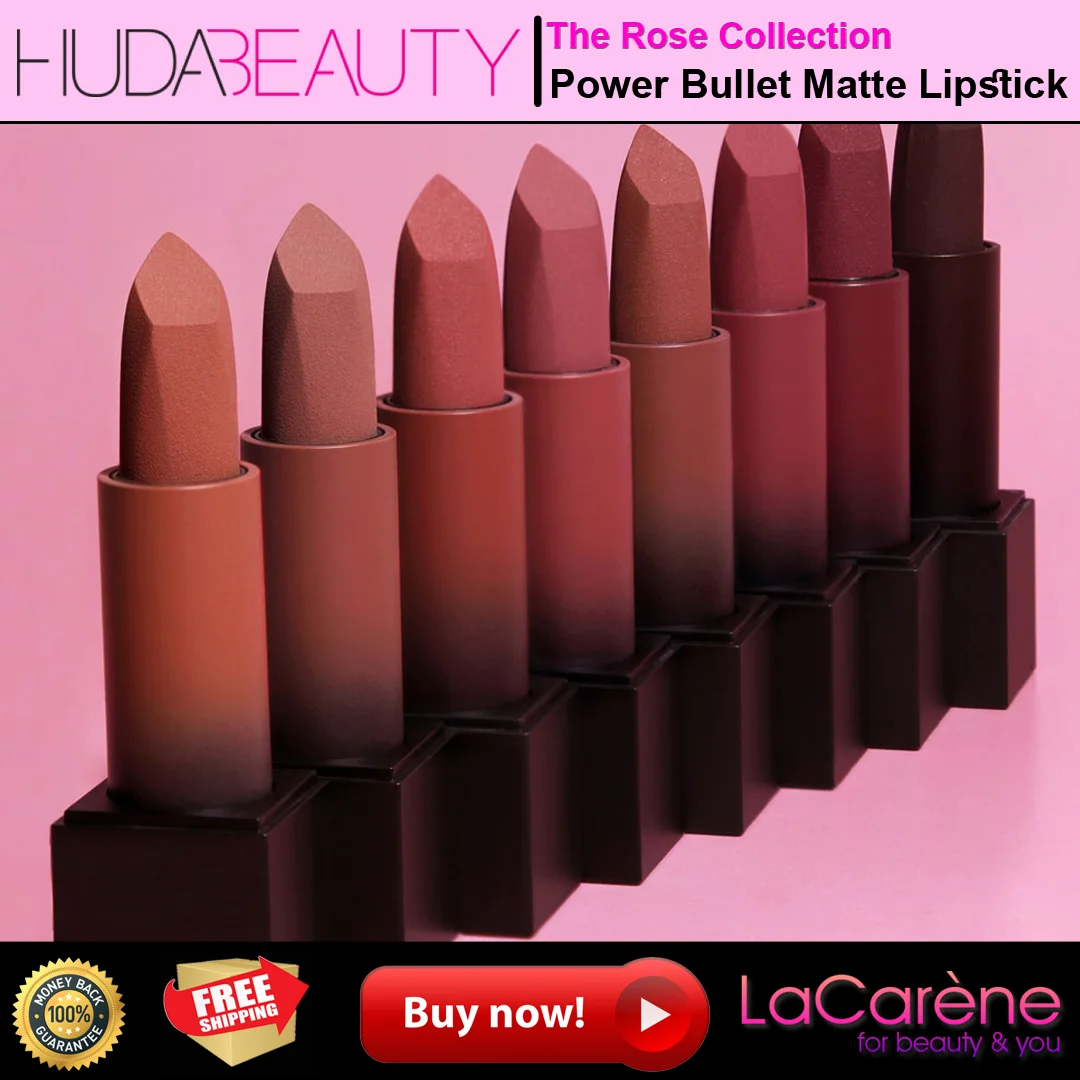 HudaBeauty Power Bullet Kit Matte Lipstick - o.9g - Ladies Night - Image 5