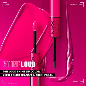 NYX Shine Loud Lip colour gloss - Goal Getter - 3.4ml