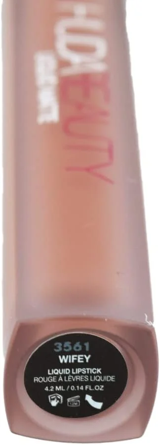 HudaBeauty Liquid Matte Lipstick - 4.2ml - Wifey - Image 2