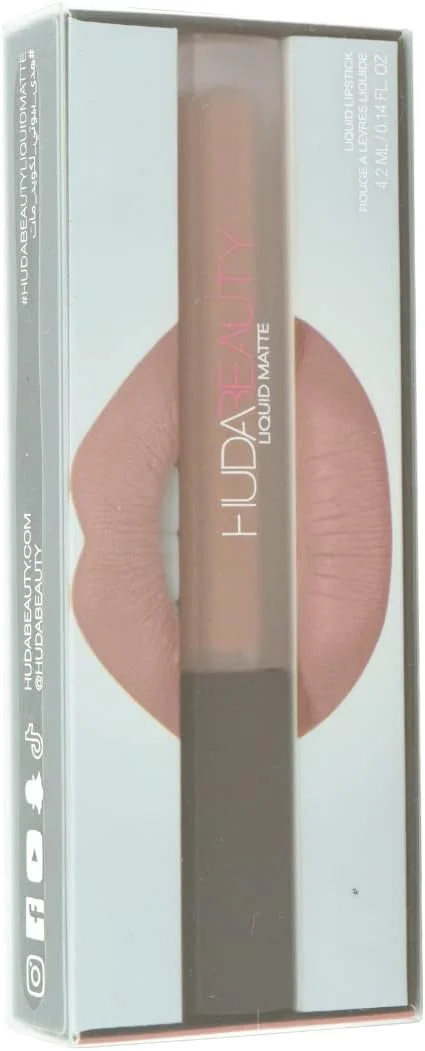 HudaBeauty Liquid Matte Lipstick - 4.2ml - Wifey - Image 4