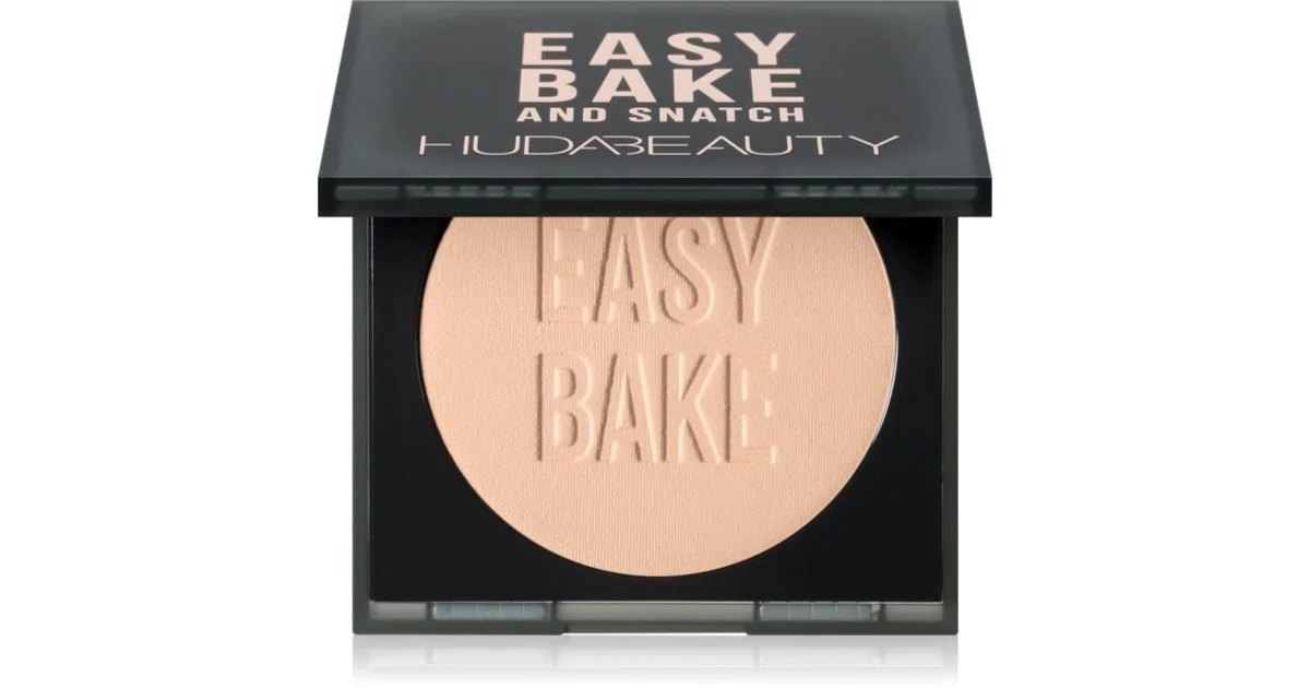 Huda Beauty Easy Bake and Snatch Pressed Brightening and Setting Powder - 8.5g - Blondie - Image 4