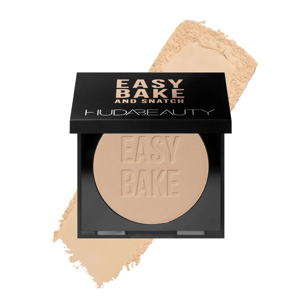 Huda Beauty Easy Bake and Snatch Pressed Brightening and Setting Powder - 8.5g - Cupcake - Image 2