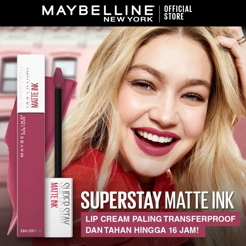 Maybelline New York Matte Finish Liquid Lipstick - Ruler 80 - 5ml - Image 5