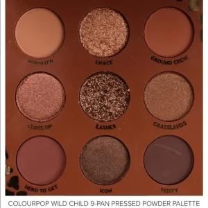 ColourPop Pressed powder palette - Wild Child - 9.00g
