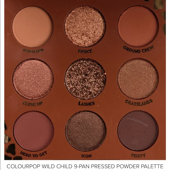 ColourPop Pressed powder palette - Wild Child - 9.00g