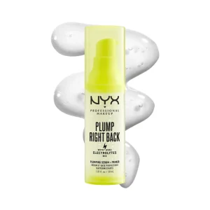 NYX Plump Right Back Plumping Serum & Primer, With Aved Electrolytes Mix - 30ml
