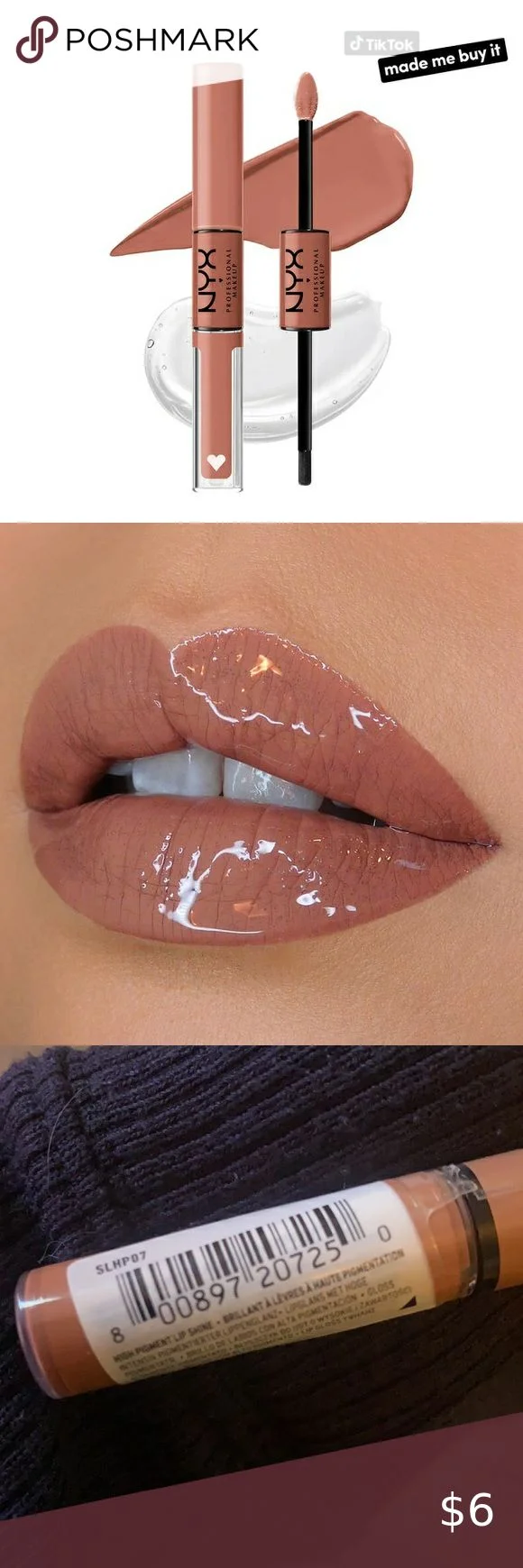 NYX Shine Loud Lip colour gloss - Global citizen - 3.4ml - Image 3
