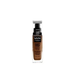 Nyx can't stop won't stop full coverage Foundation - 30ml - Cappuccino