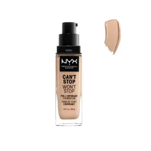 Nyx can't stop won't stop full coverage Foundation - 30ml - Vanilla