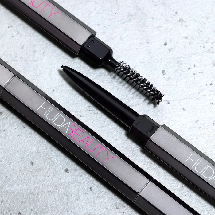 Huda Beauty #Bombbrows Microshade Brow Pencil - 0.023g - 5 Medium Brown - Image 2