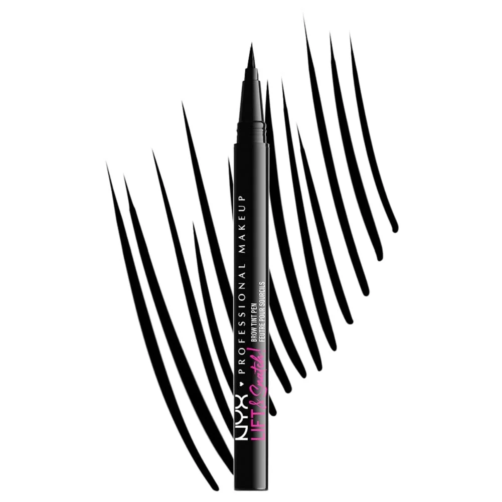 N.Y.X Lift & Snatch Brow Tint Pen - Las10 Black - 1ml - Image 3
