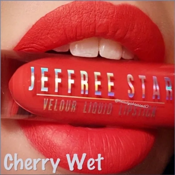 Jeffre star Velour Liquid Lipstick - Cherry Wet - 1.93ml - Image 3
