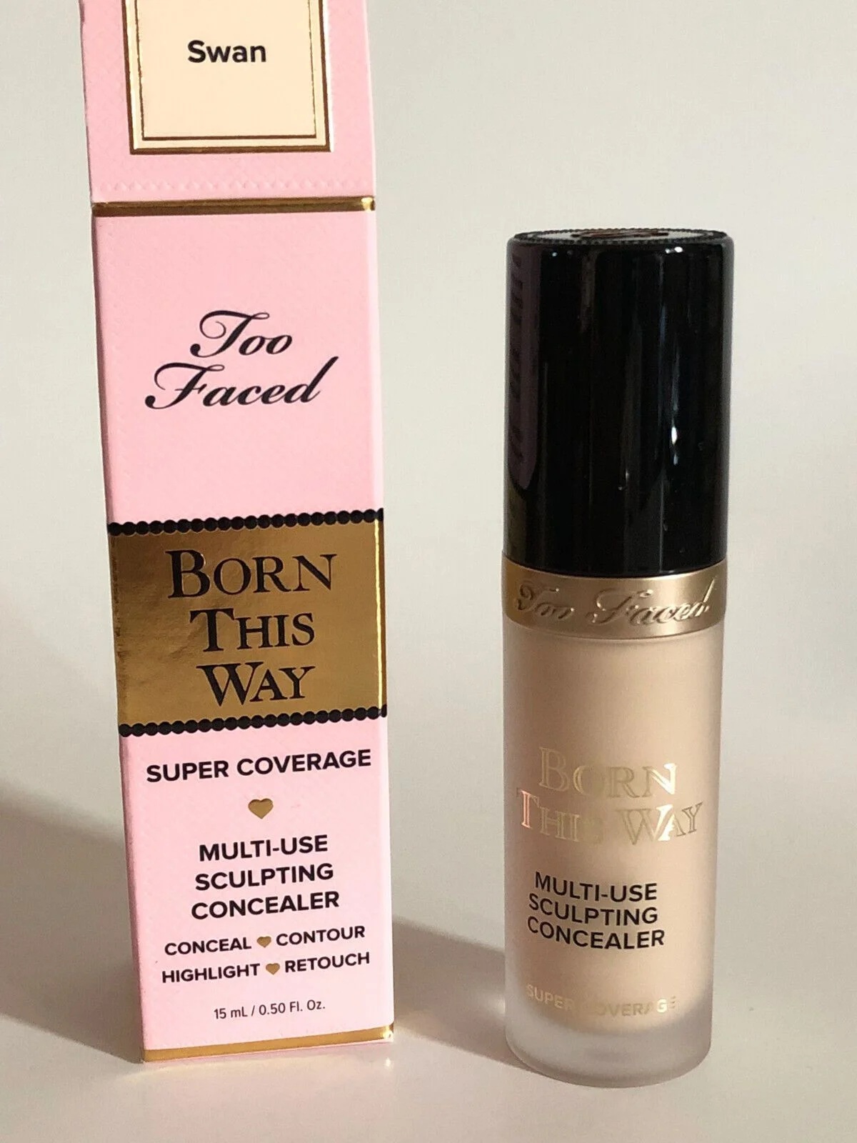 Too Faced Cosmetics Born This Way Super Coverage Multi-Use Concealer - Cloud - 2ml - Image 4