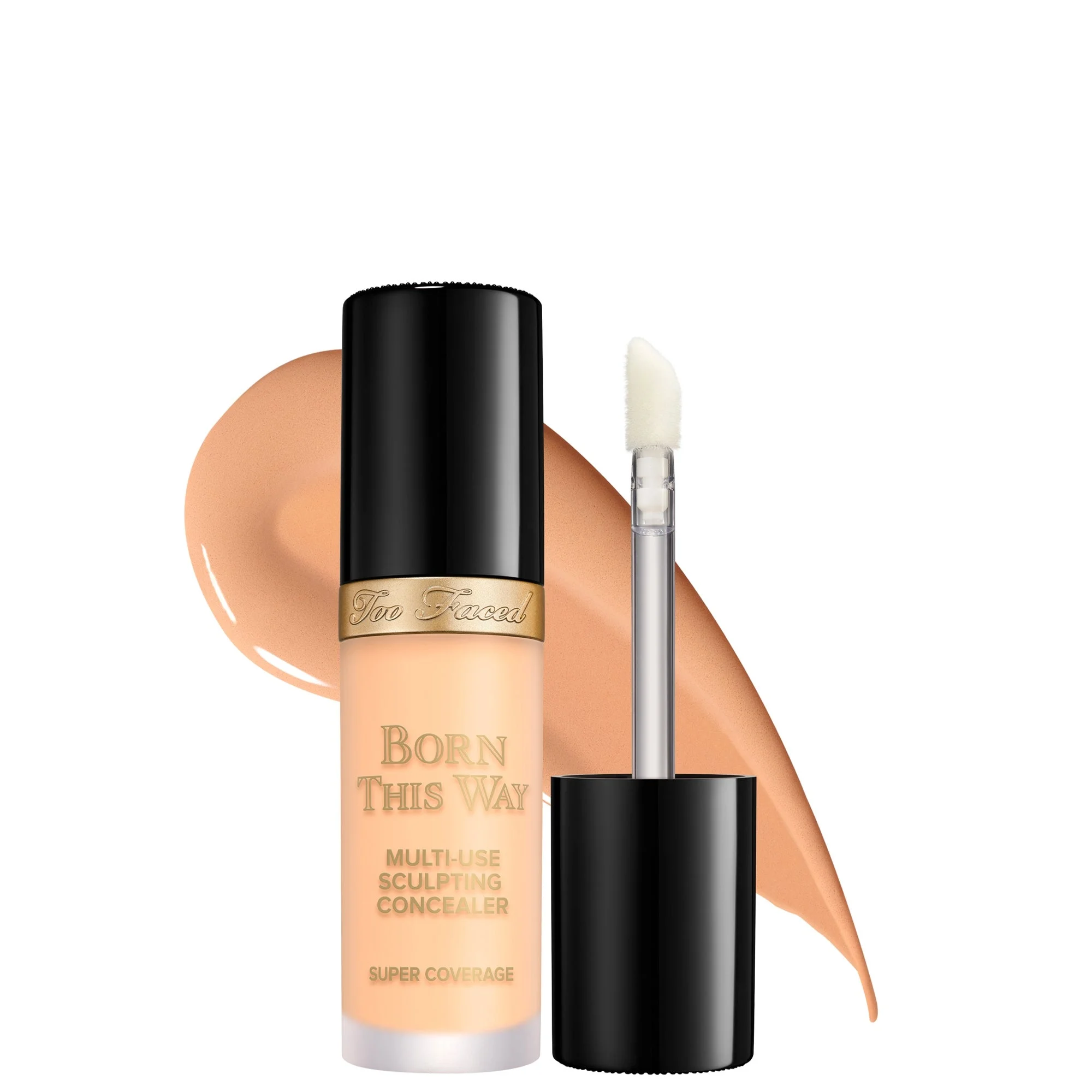 Too Faced Cosmetics Born This Way Super Coverage Multi-Use Concealer - Vanilla - 2ml - Image 2