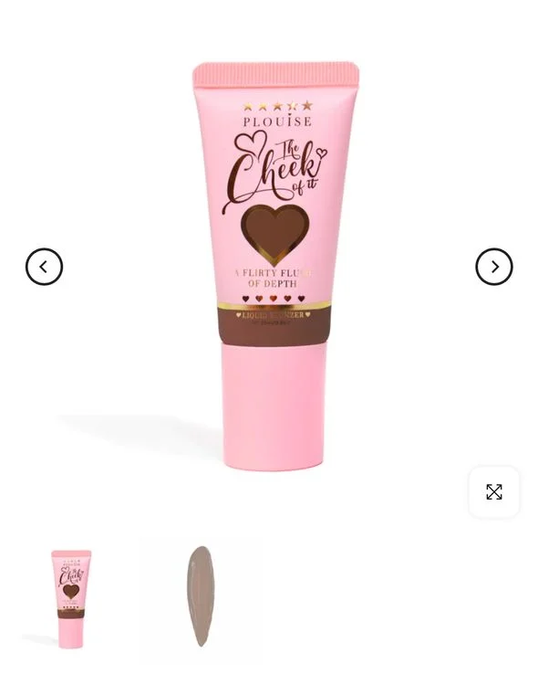 P. Louise The Cheek Of It Liquid Bronzer - Cookie Cup - 25ml - Image 5