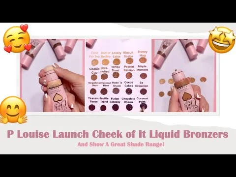 P. Louise The Cheek Of It Liquid Bronzer - Caramelted - 25ml - Image 4