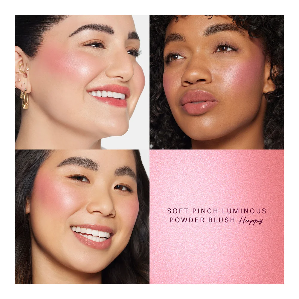 Rare Beauty Soft Pinch Luminous Powder Blush - Happy - 2.8g - Image 5