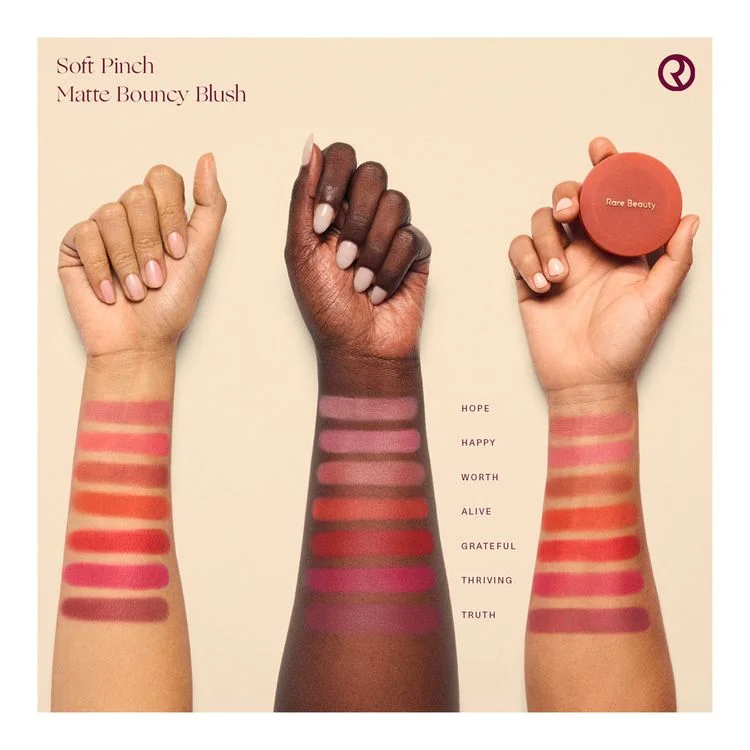 Rare Beauty Soft Pinch Matte Bouncy Blush - Happy - 6.4g - Image 2