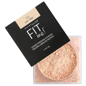 Maybelline Fit Me Loose Finishing Powder Face Makeup - 15 Light - 20g